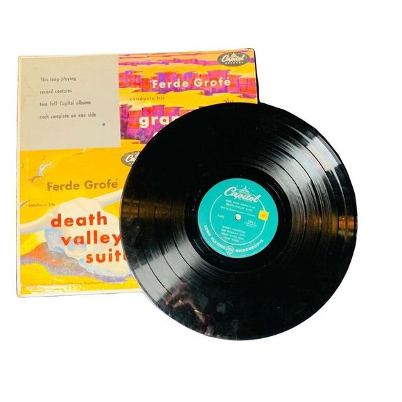 FERDE GROFE Grand Canyon + Death Valley Suite Vinyl 1951 • P272 Capitol Records - Picture 7 of 7